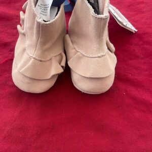 Adorable Tan Kids Shoes